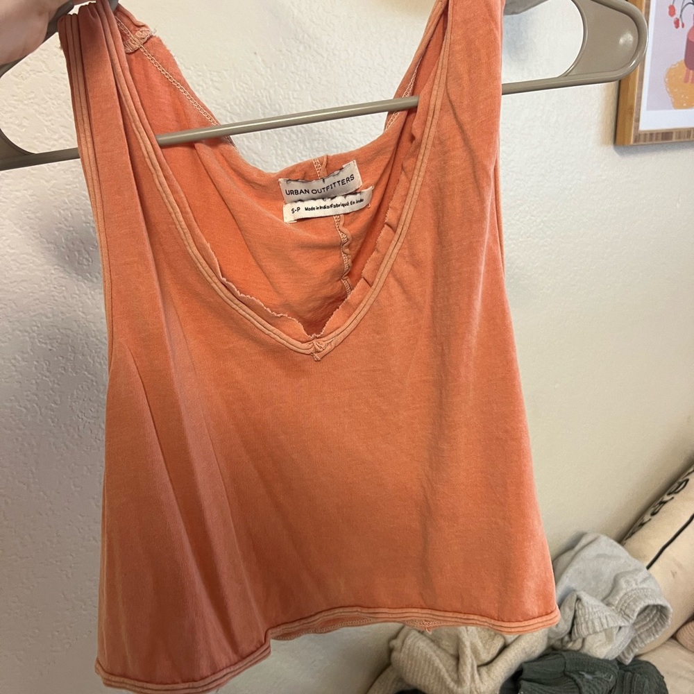 Urban outfitters orange top
